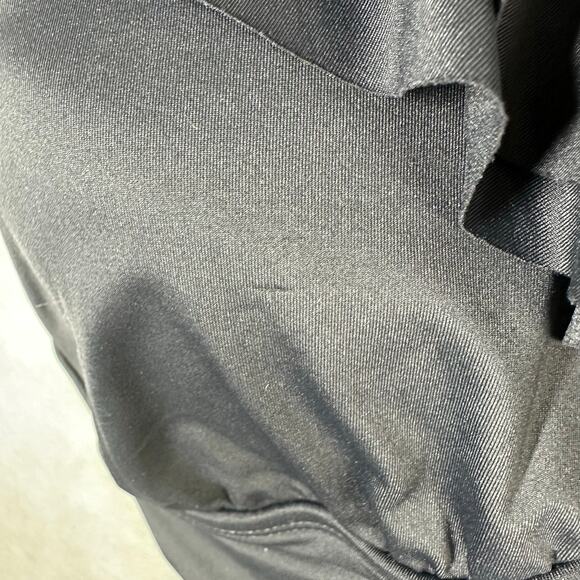 Lauren Ralph Lauren Black Padded Ruffle V Neck Tankini Swim Size 18W - Picture 6 of 6